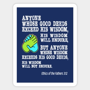 Good Deeds and Wisdom Magnet